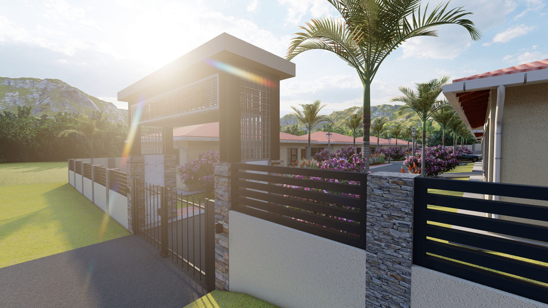 NK HOMES front View